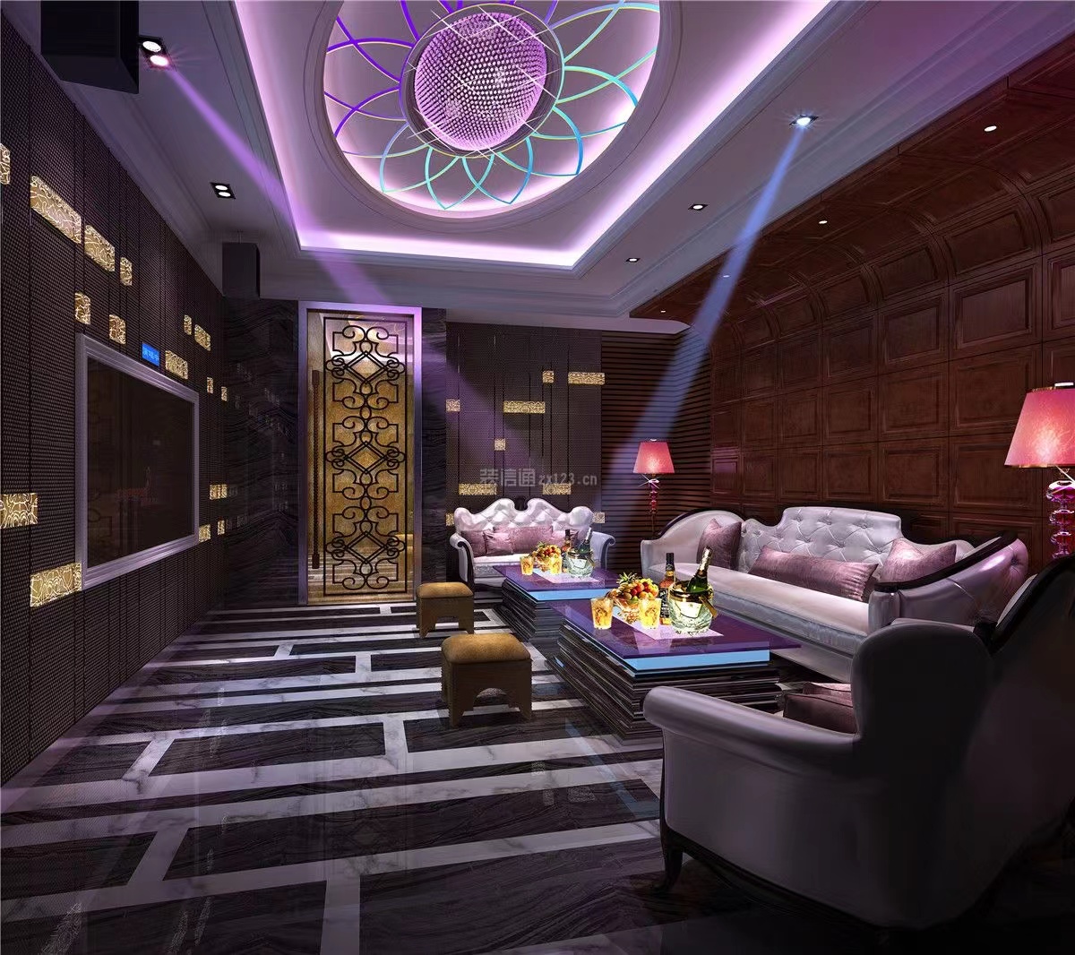 豪华包厢内部环境